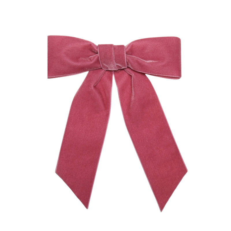 Juliette Velvet Bow Barrette