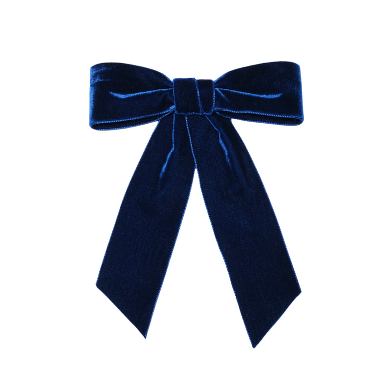 Juliette Velvet Bow Barrette