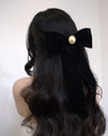 Eloise Velvet Bow Barrette