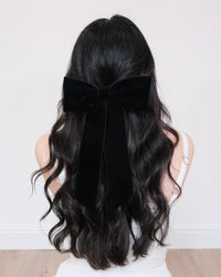 Mari Velvet Bow Barrette