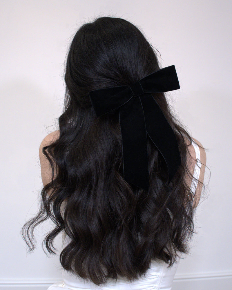 Juliette Velvet Bow Barrette